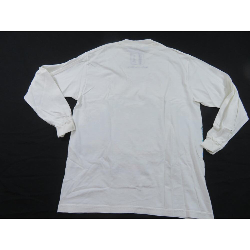 Lovers Rock and They Roll Habitat T-Shirt Long Sleeve Sz L 1990s - Picture 4 of 7